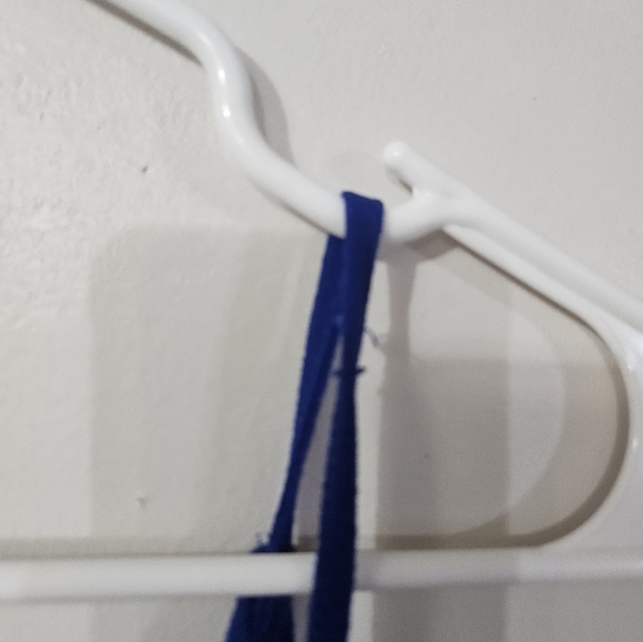 Windsor Blue Spaghetti Strap Mini Prom/formal Dress! - Picture 4 of 8